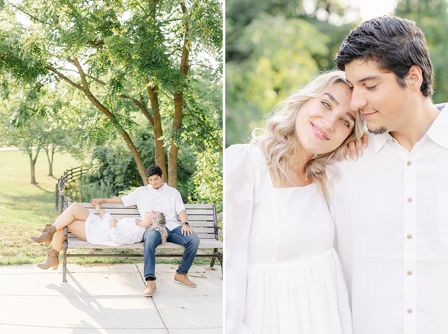 centennial park ellicott city maryland engagement session