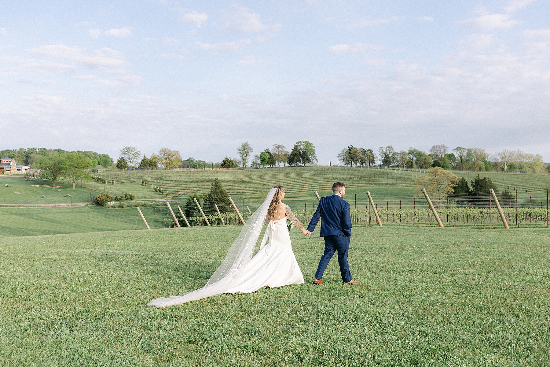 vineyard wedding leesburg photographer