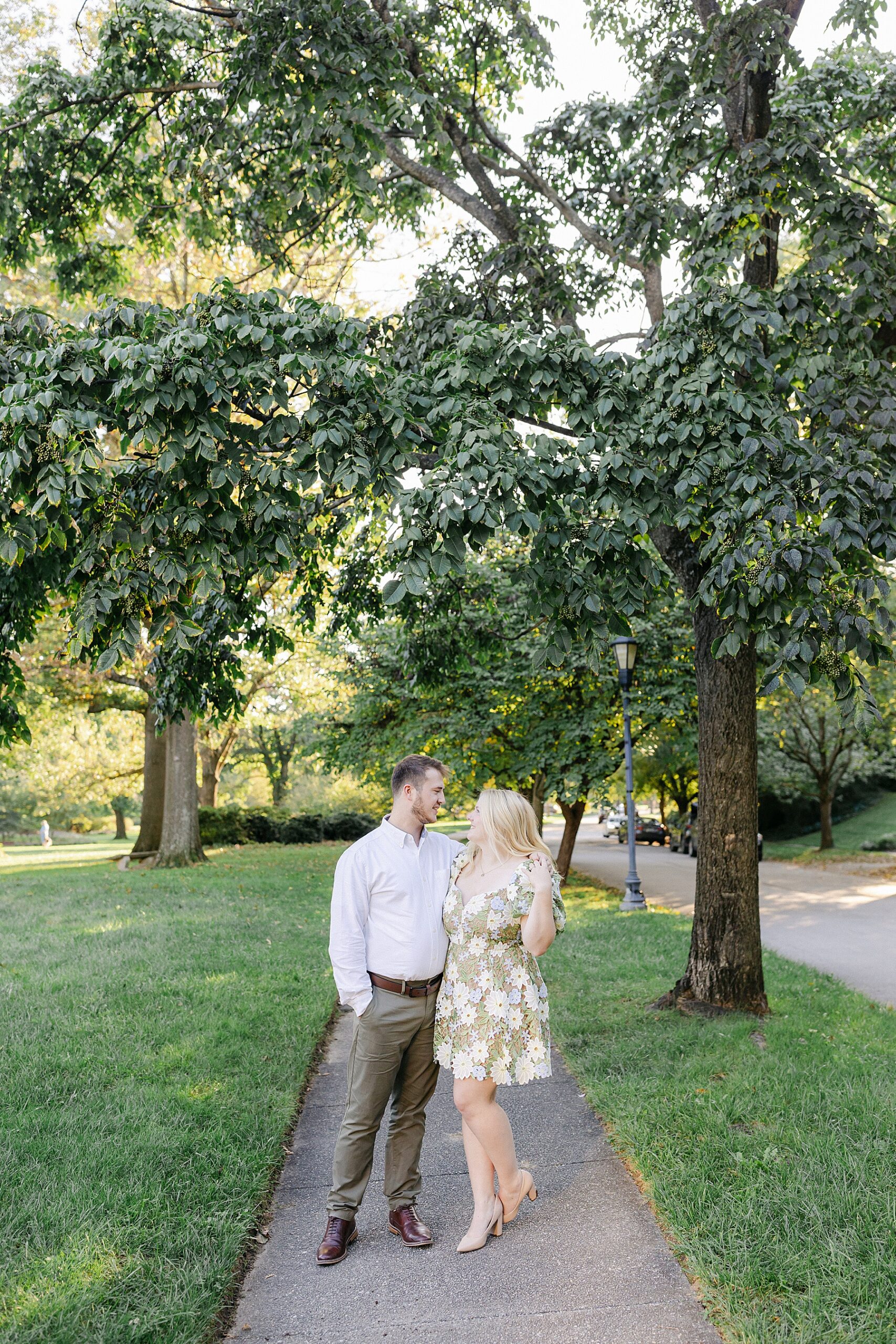 sherwood gardens baltimore engagement