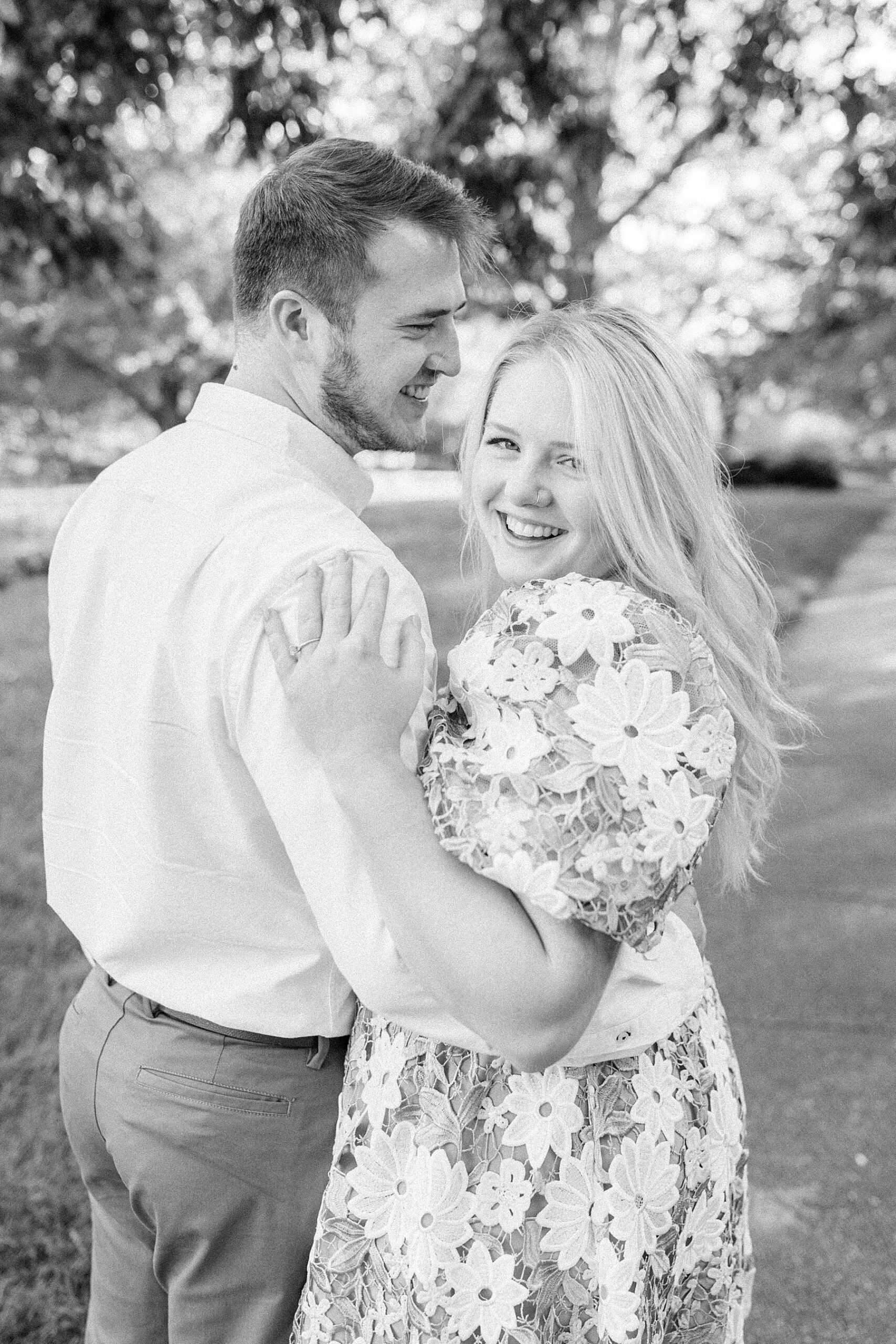 sherwood gardens baltimore engagement