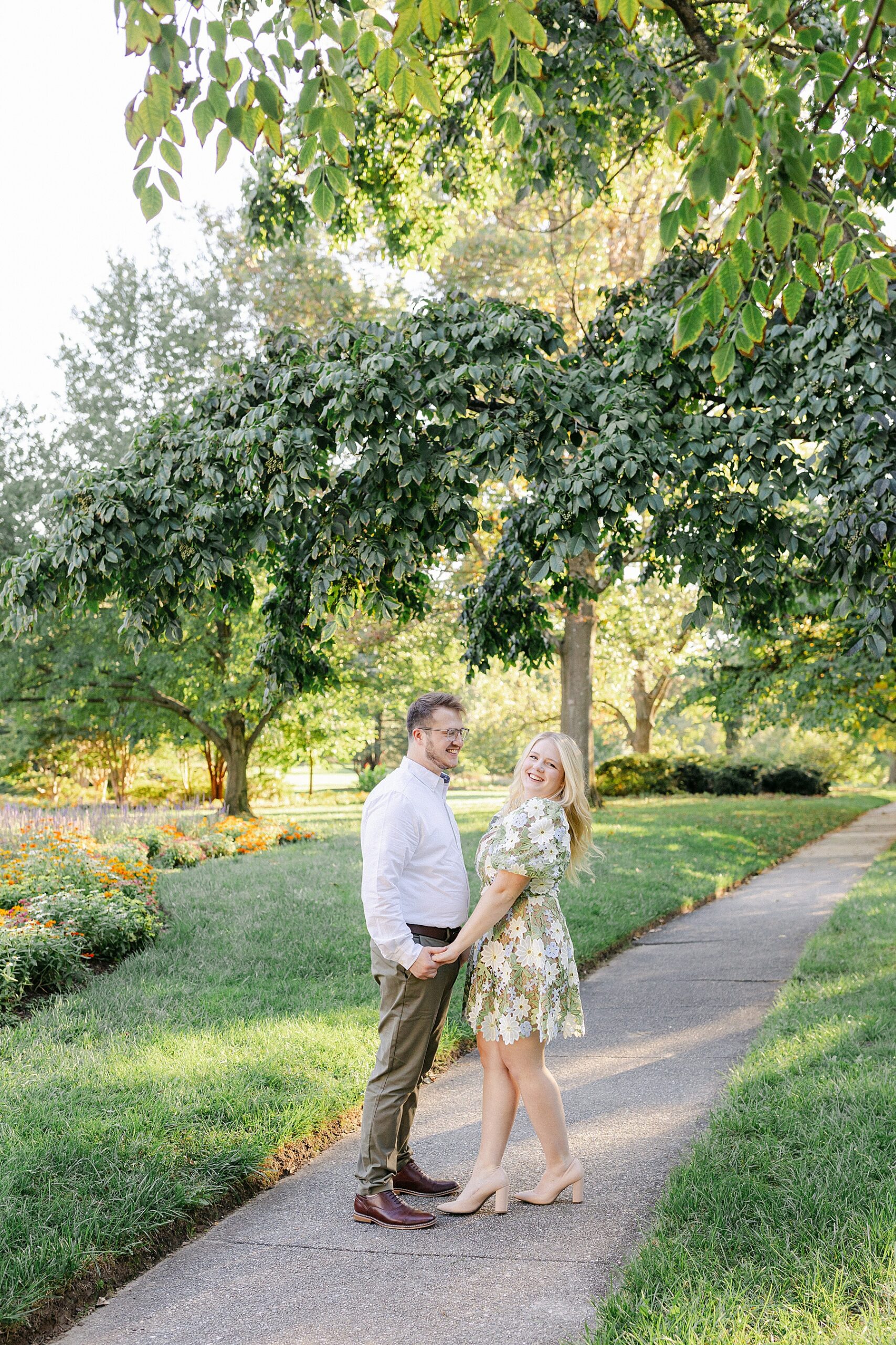 sherwood gardens baltimore engagement