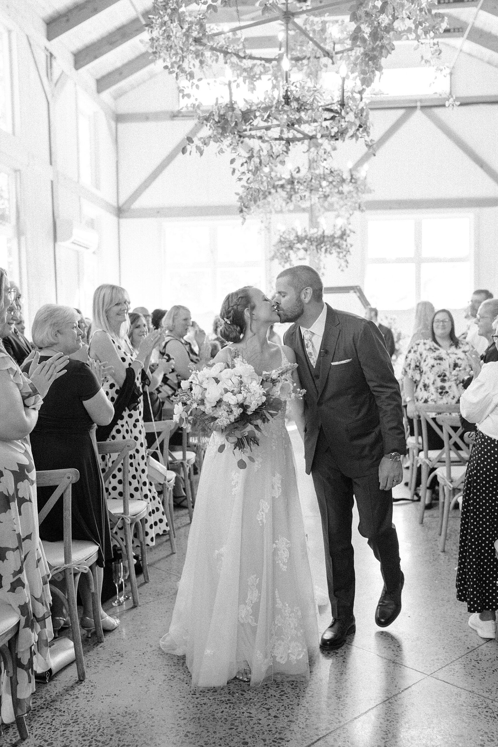 tannery barn indoor ceremony