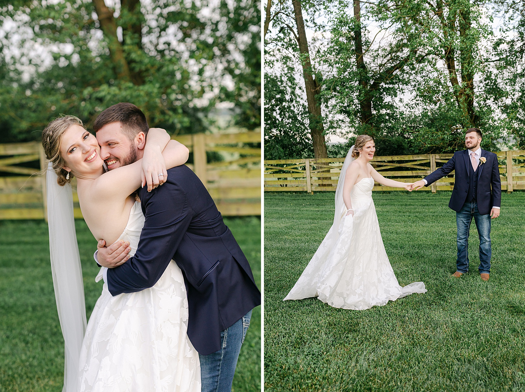 wedding dress with back bow