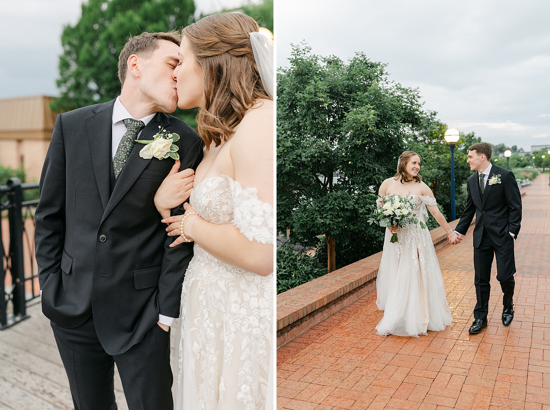 carroll creek downtown frederick wedding