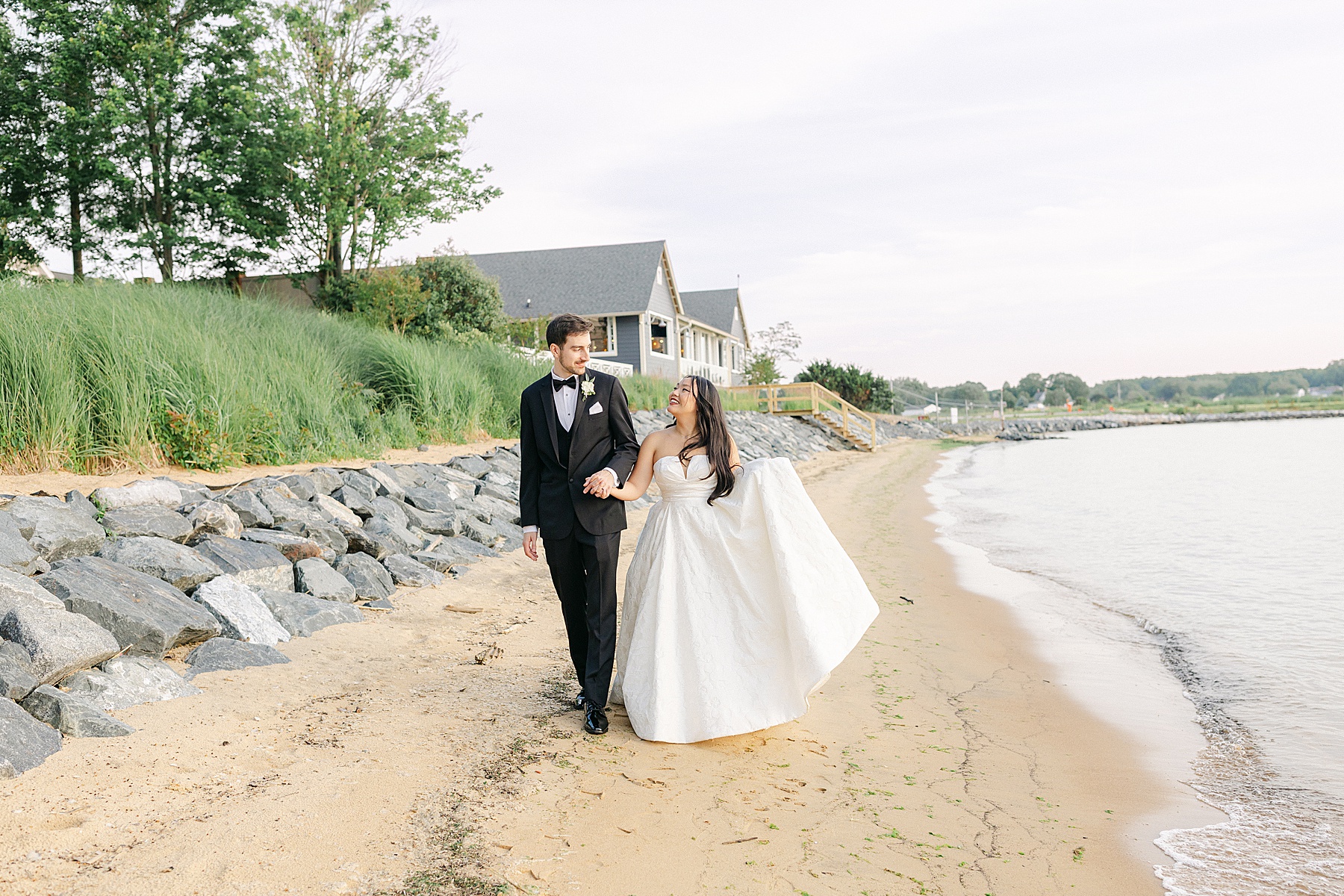 chesapeake bay beach club sunset photos