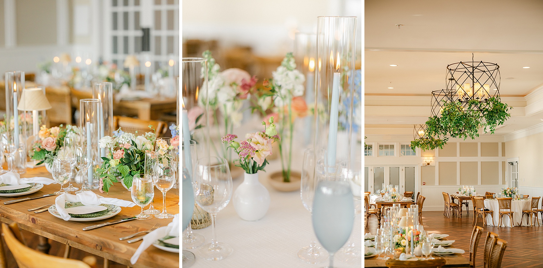 chesapeake bay beach club sunset ballroom wedding reception