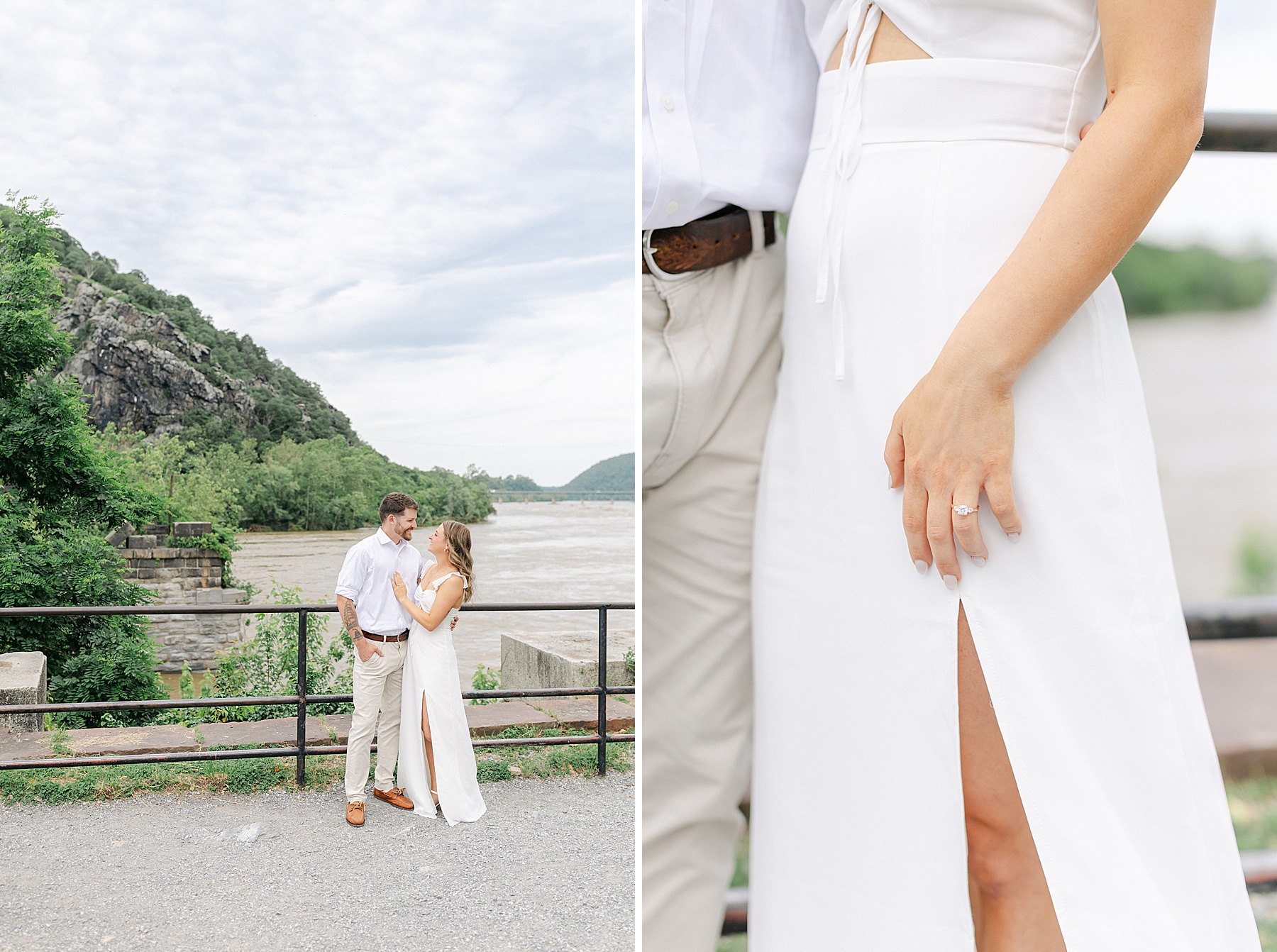 c&o canal footbridge portraits