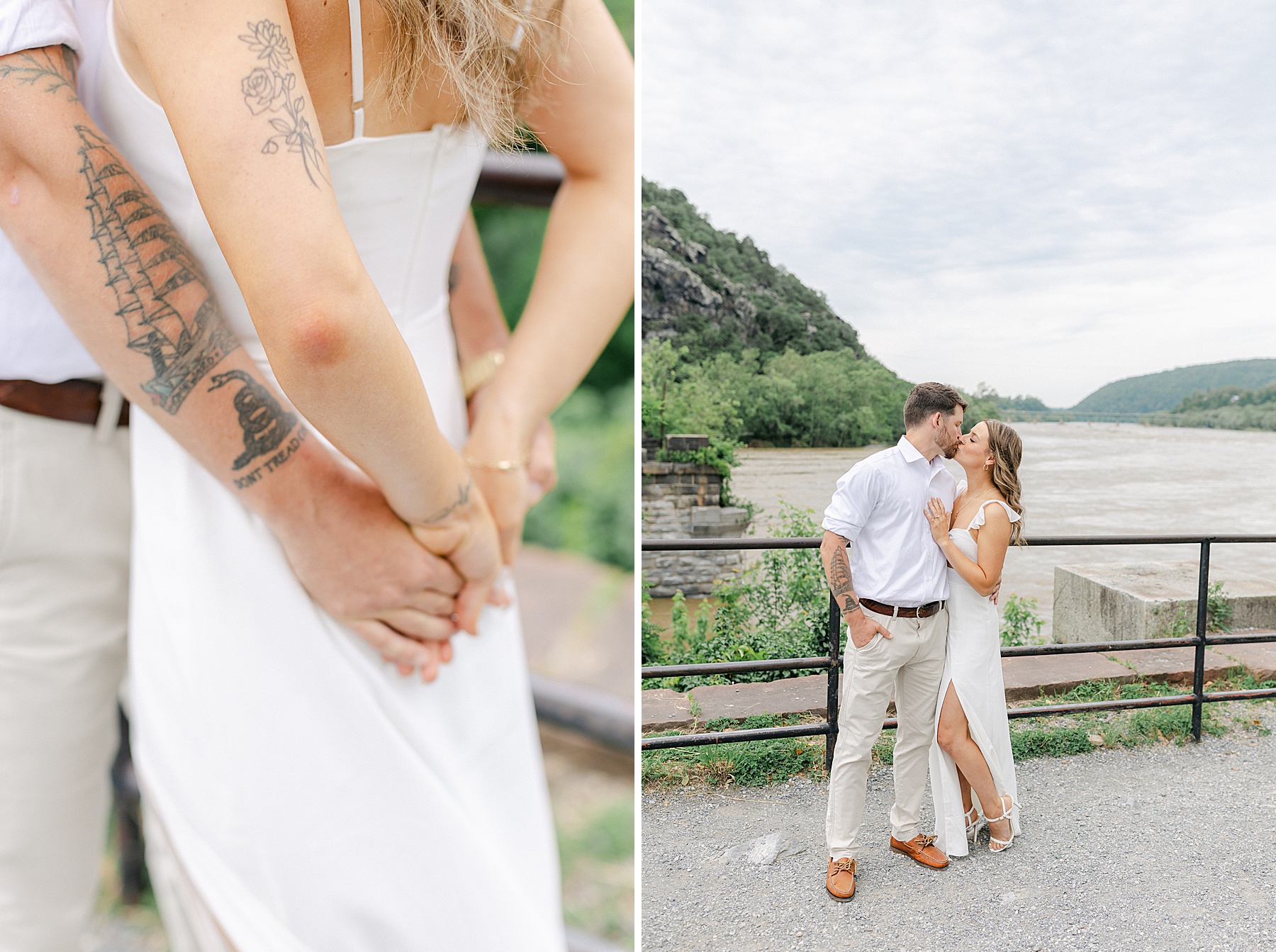 c&o canal footbridge portraits