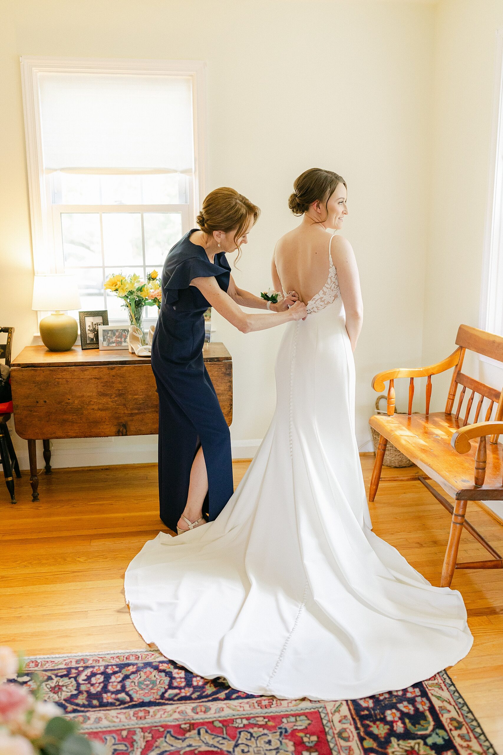blush green evergreen museum wedding