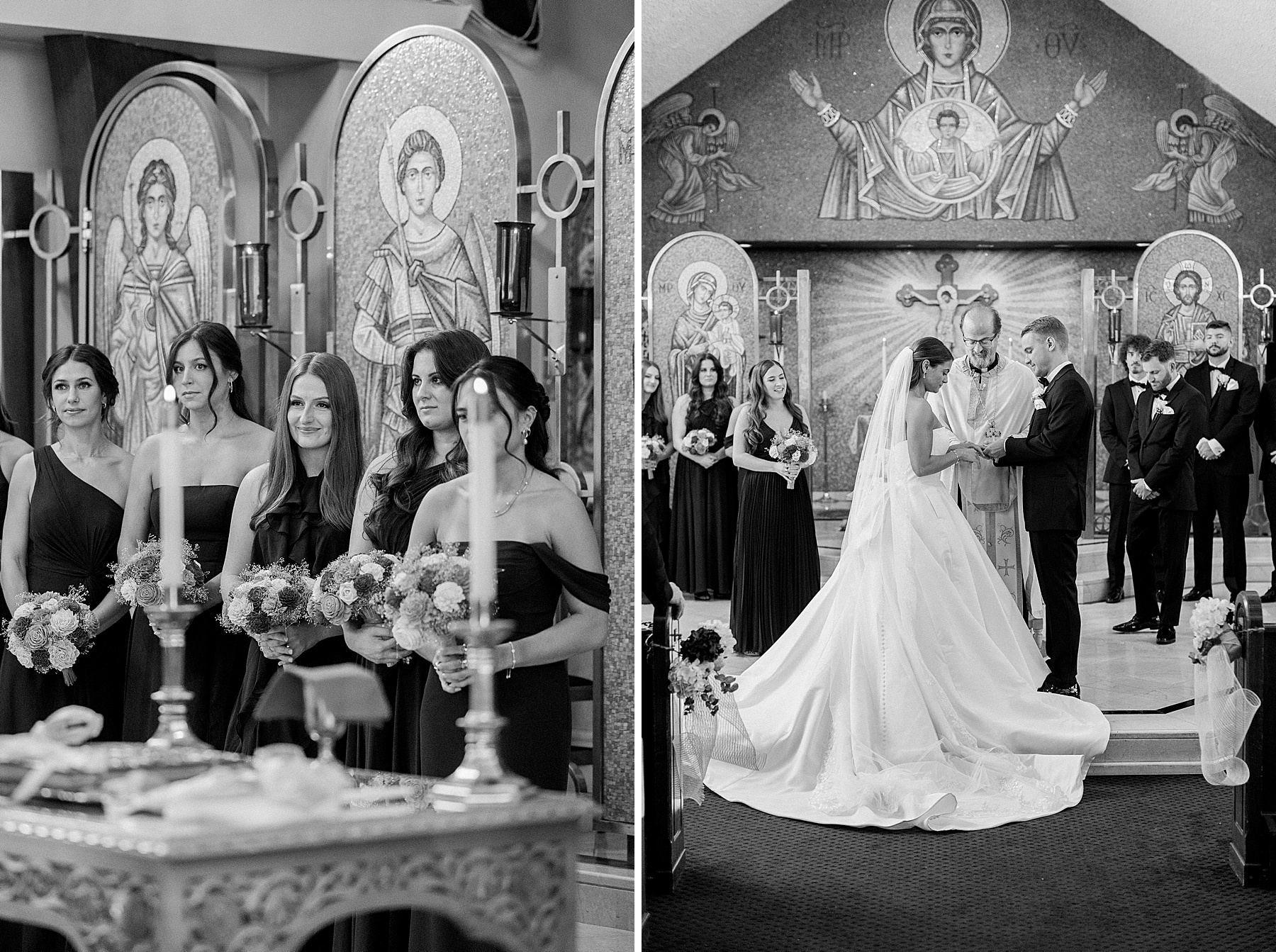 greek orthodox wedding ceremony maryland photographer