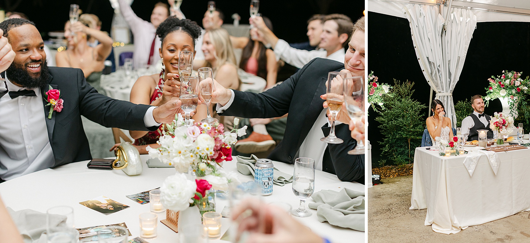 glen ellen farm tent reception frederick md wedding