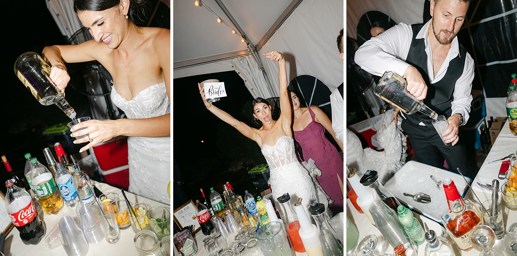 glen ellen farm tent reception frederick md wedding