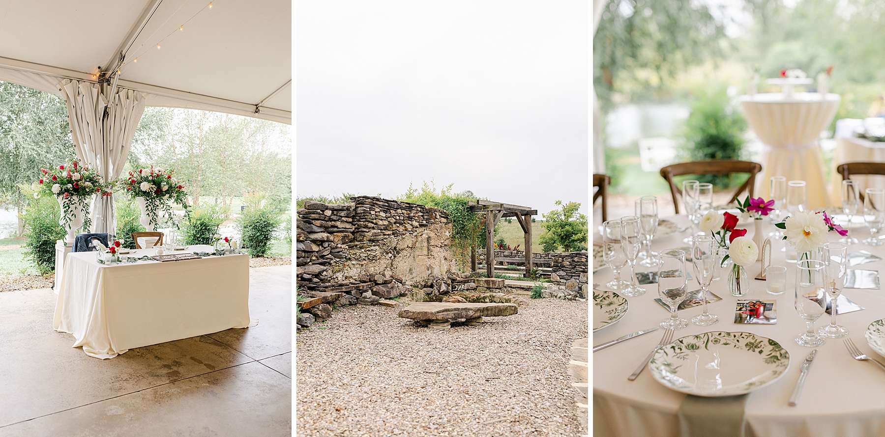 glen ellen farm tent reception frederick md wedding