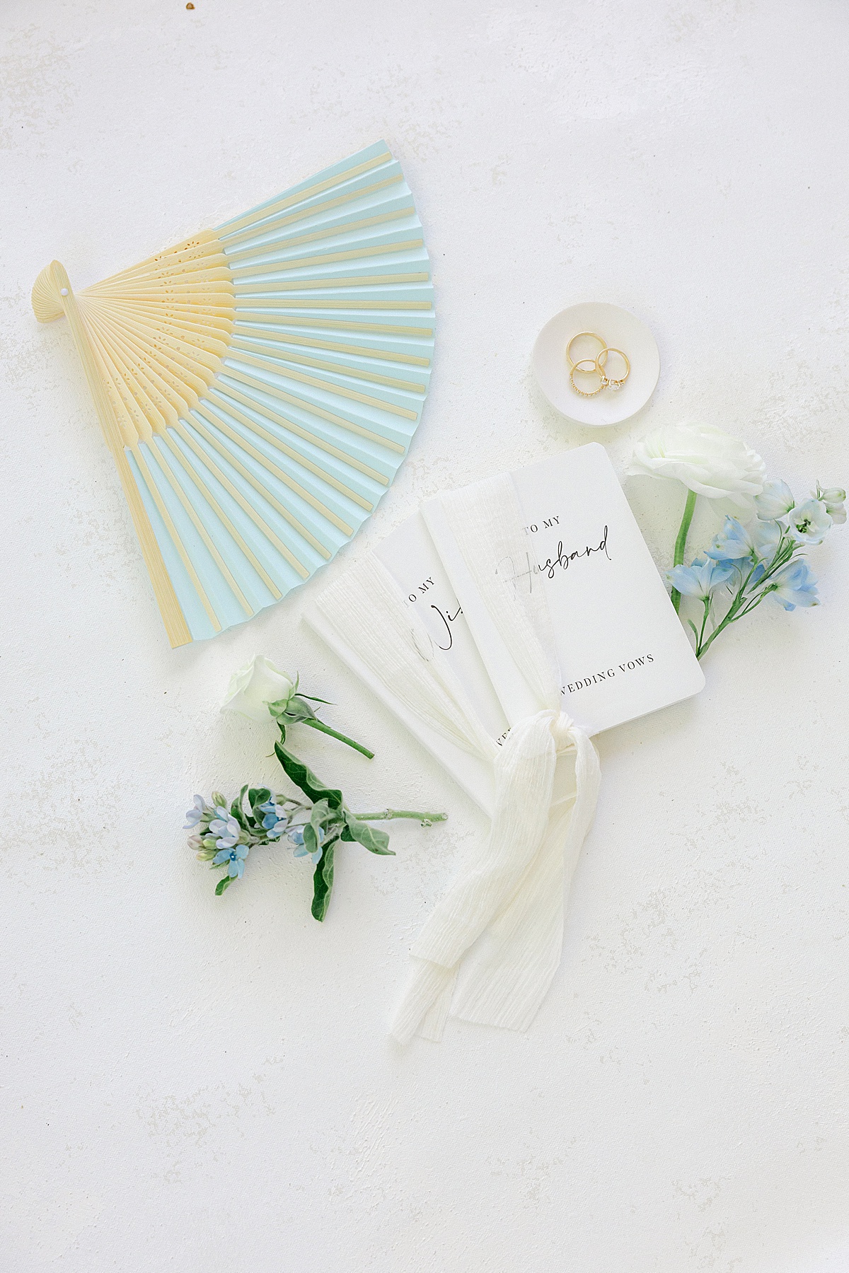 Wedding invitation suite detail flat lay Frederick Maryland Walker's Overlook — Brittany Thomas Photography
